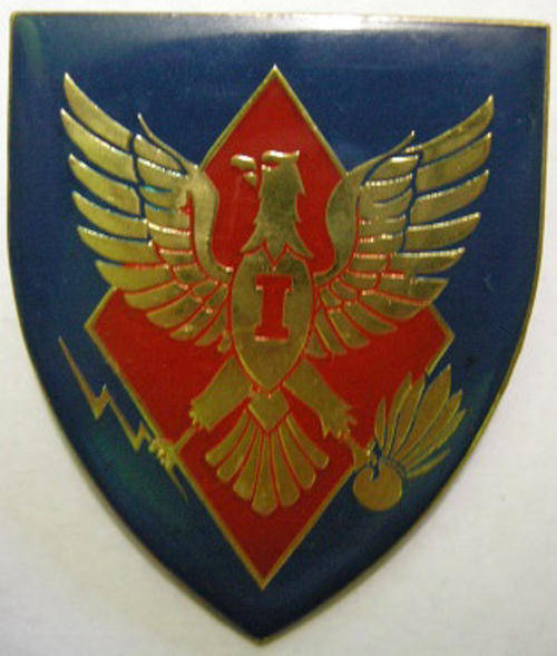 1 Locating Regiment Shoulder Flash No Pins Dinnes 4461