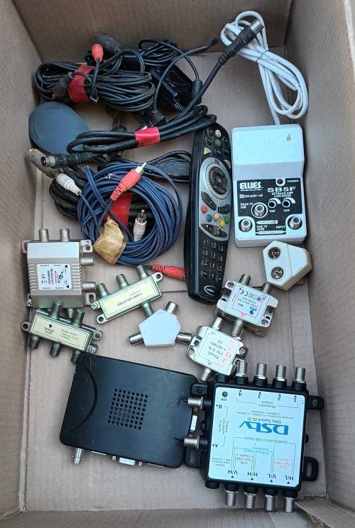Box of electronics