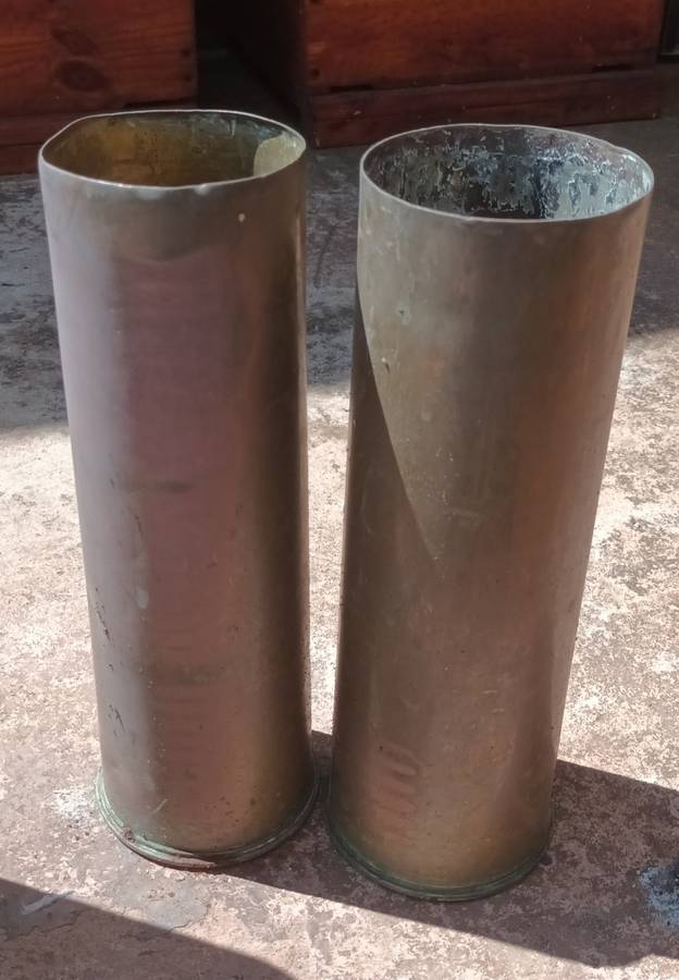 Artillery shells Canon dope