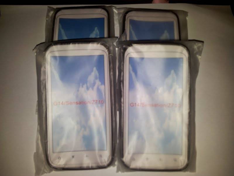HTC Sensation Gel Case Cover with Screen Protector