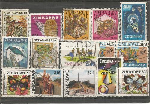 ZIMBABWE  USED  LOT SOME SETS