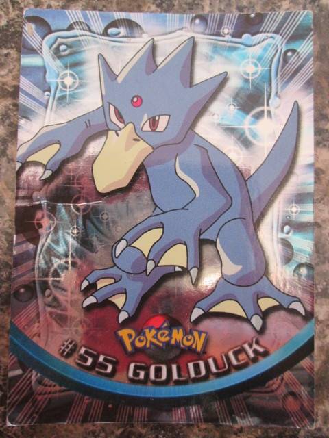 POKEMON- # 55 GOLDUCK- FOIL CARD
