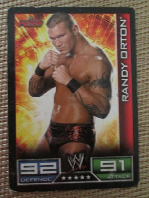 TOPPS WRESTLING TRADING CARD- RANDY ORTON