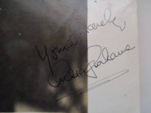 AUTOGRAPHED SIGNED A4 DOROTHY MALONE CLASSIC VINTAGE ACTRESS