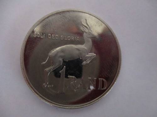 BEAUTIFUL UNCIRCULATED R1 PW BOTHA  COIN
