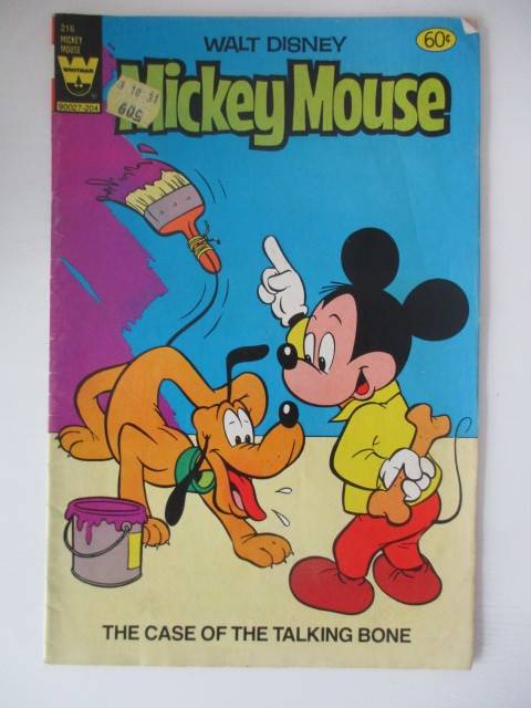 WHITMAN COMICS - MICKEY MOUSE - NO. 216  1970