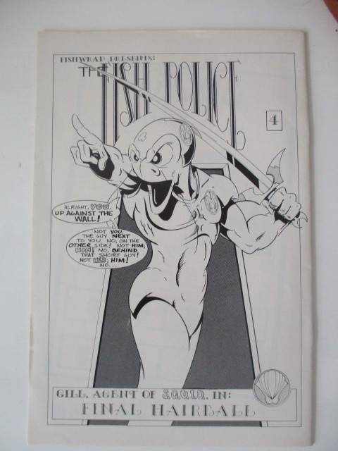 FISHWRAP COMICS - THE FISH POLICE - VOL.1  NO. 1 1986