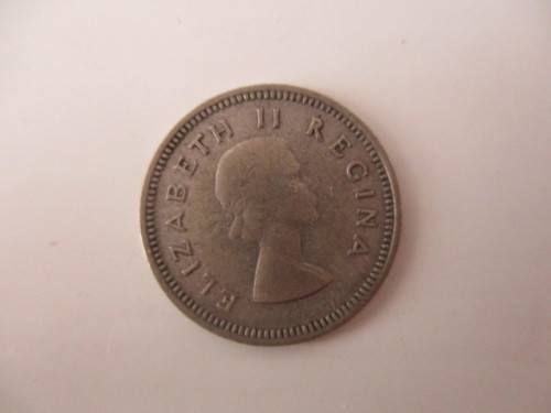 1955 3 PENCE COIN  OR TICKY