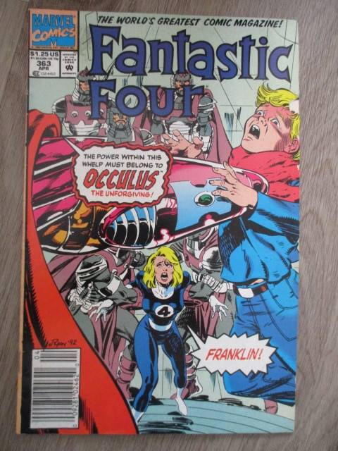 MARVEL COMICS - FANTASTIC 4 -   VOL. 1  NO.  363   1992