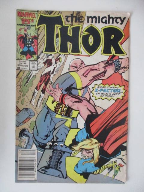 MARVEL COMICS - THE MIGHTY THOR -  VOL. 1 NO. 374  1986