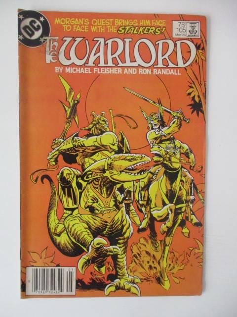 DC COMICS - THE WARLORD -  NO. 105   1986