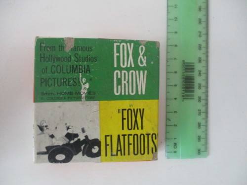 VINTAGE 8MM MOVIE IN ORIGINAL BOX - FOX AND CROW