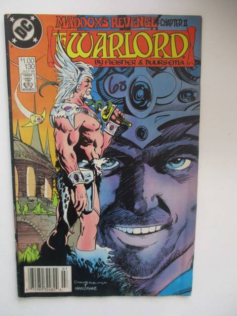 DC COMICS - THE WARLORD  -  NO. 130.  -   1988