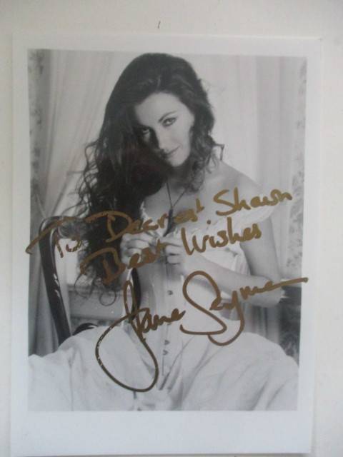AUTOGRAPHED / SIGNED - JANE SEYMOUR - DR QUINN MEDICINE WOMAN