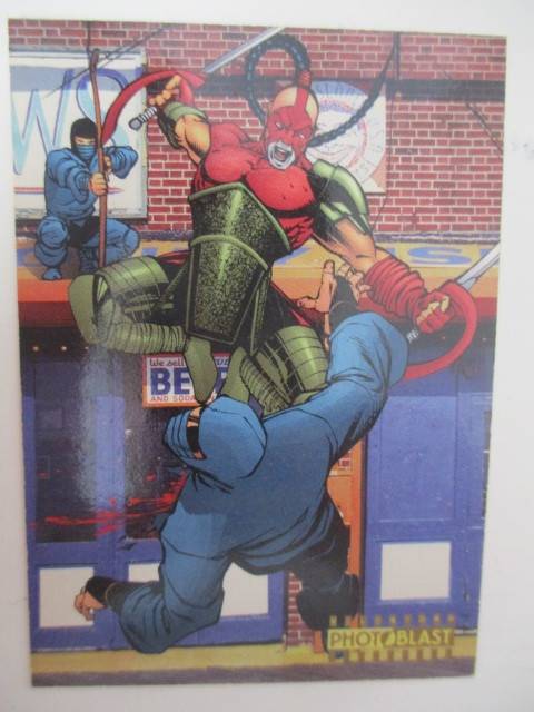 PHOTO BLAST WILD STORM - TRADING CARDS NINJA PART 2 NO. 50