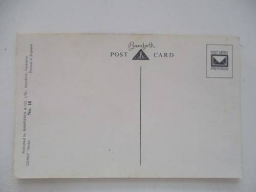BAMFORTH - POSTCARD