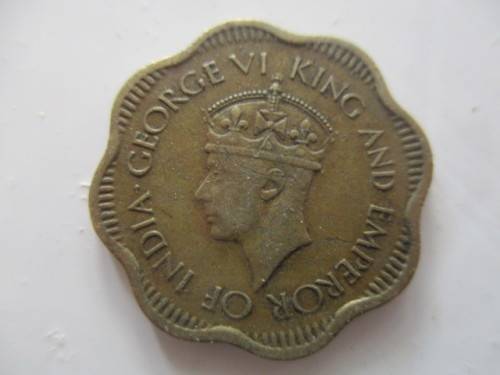 CEYLON  - 10c COIN 1944