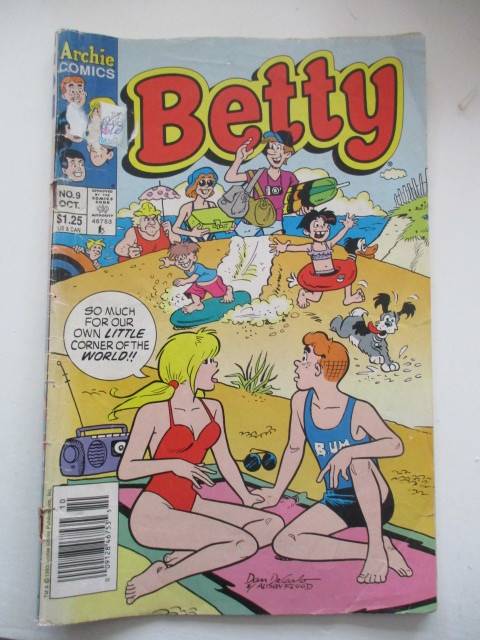 ARCHIE COMICS  - BETTY NO. 9  1993