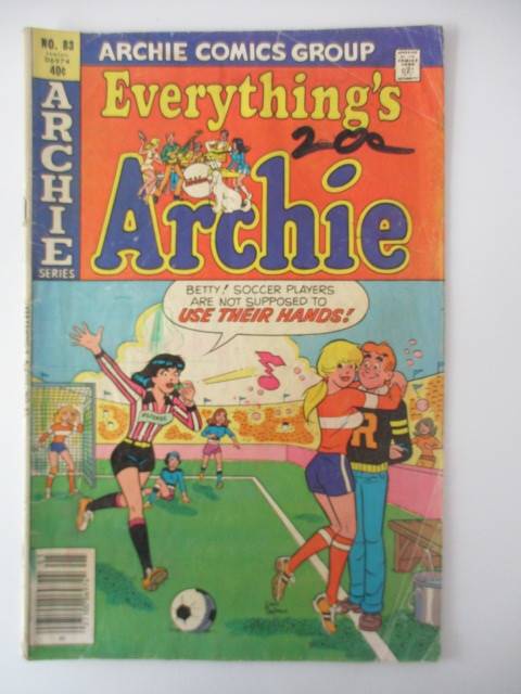 ARCHIE SERIES COMICS - EVERYTHINGS ARCHIE -  NO. 83   - 1980