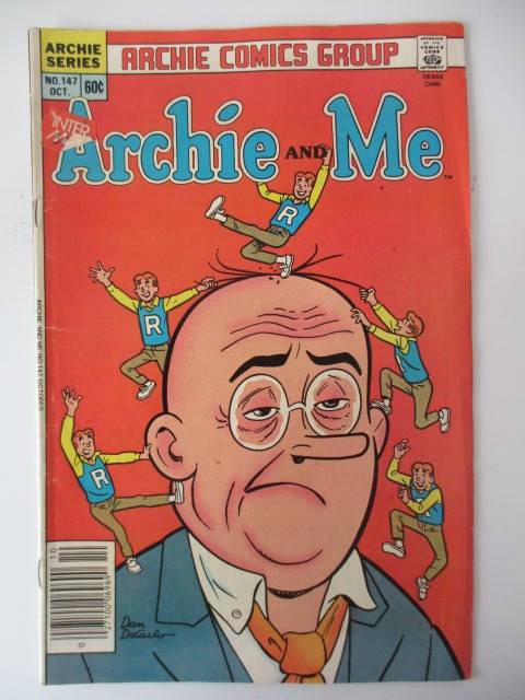 ARCHIE SERIES COMICS  - ARCHIE AND ME -  NO. 147  - 1984