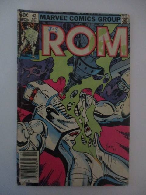 MARVEL COMICS GROUP - ROM SPACEKNIGHT -  VOL 1  NO. 42  -  1983