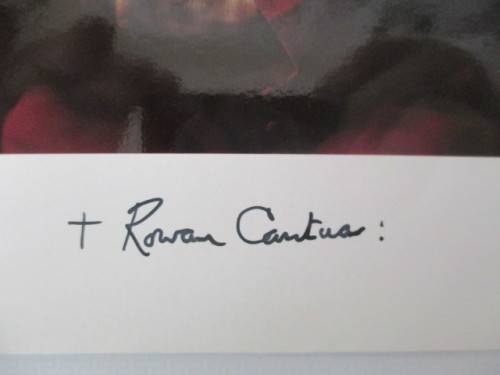 AUTOGRAPHED / SIGNED - ROWAN WILLIAMS ARCHBISHOP OF CANTERBURY