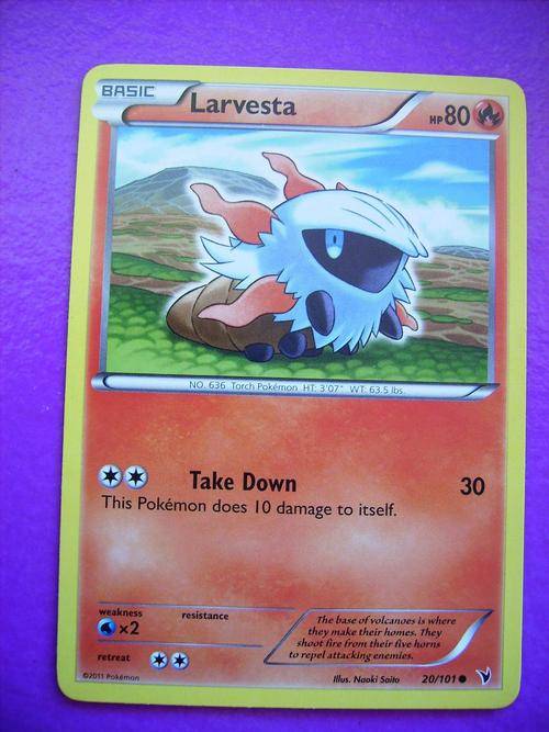 Pokemon Larvesta enquire about postage