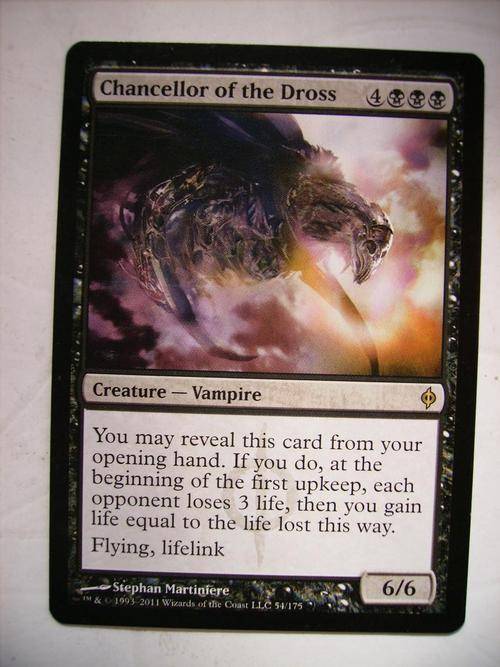 Magic the Gathering Chancellor of the Dross New Phyrexia