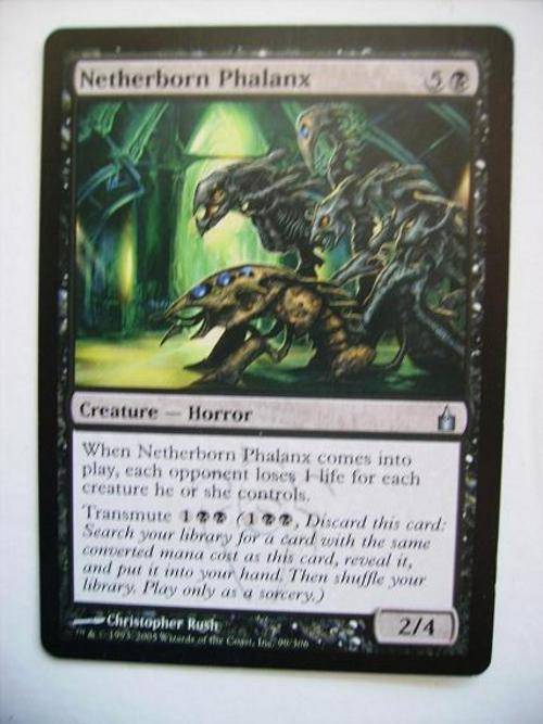 Magic the Gathering Netherborn Phalanx Ravinca (Uncommin)