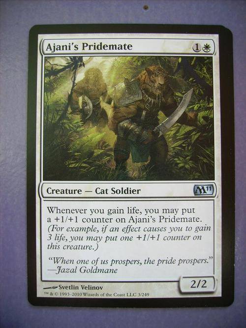 Magic The Gathering Ajani's Pridemate M11 (Uncommin)