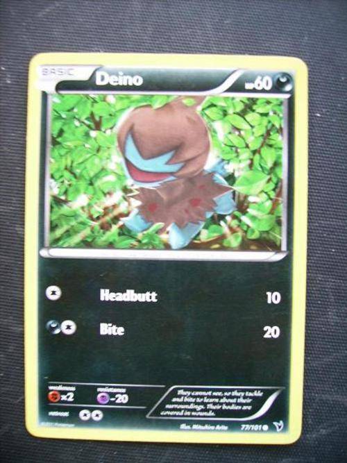 Pokemon Deino enquire postage