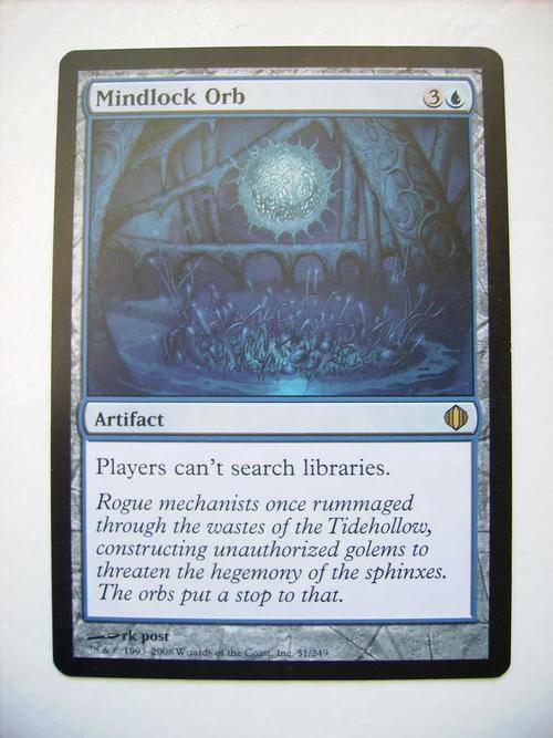 Magic the Gathering Mindlock Orb Shards of Alara (Rare)