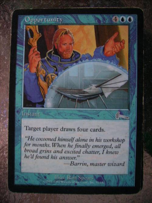 magic the Gathering- Opportunity- Urzas Legacy (Uncommin)