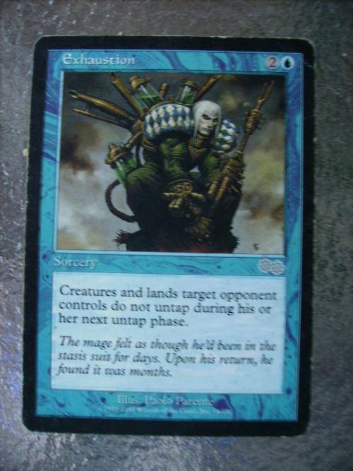 Magic the Gathering Exhaustion Urzas Saga (Uncommin)