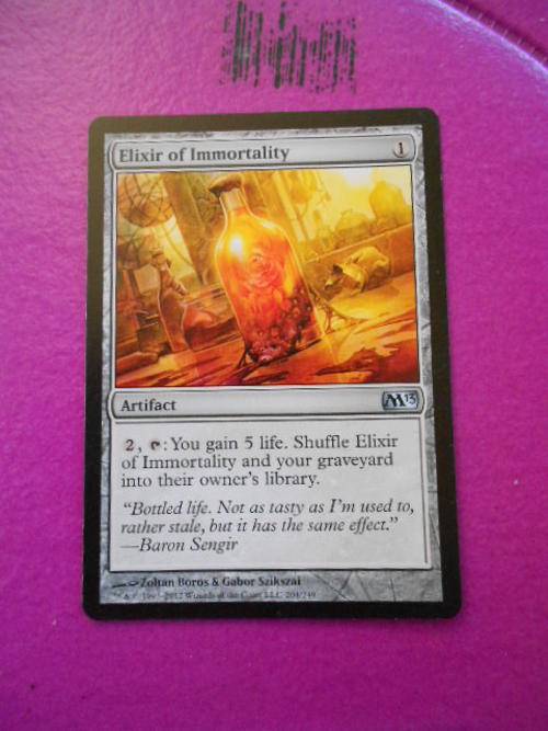 Magic the Gathering Elixir of Immortality (Uncommin)