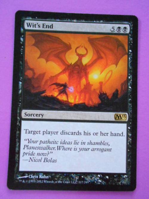 Magic the Gathering Wit's End (Rare)