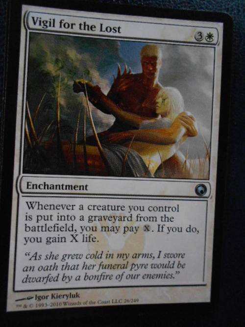 Magic the Gathering Vigil for the Lost (Uncommin)