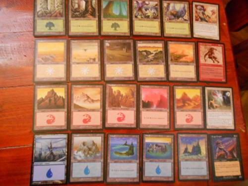 Magic the Gathering Lands (5) see more below