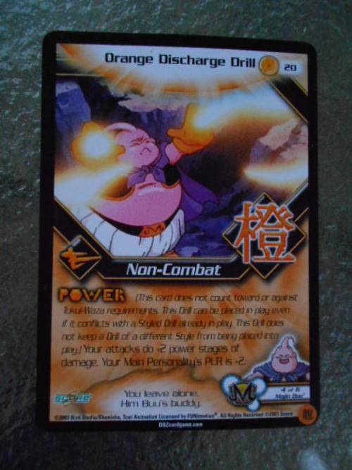 DragonBall Z Orange Discharge Drill