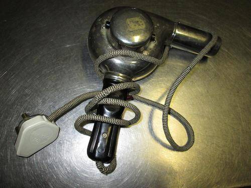 Vintage Schott Hairdryer 1950's fully metal and working order lovely neat piece see more