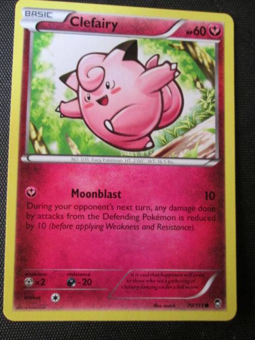Pokemon Furious Fists Clefairy