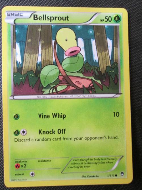 Pokemon Furious Fists Bellsprout