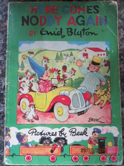 Book no. 4 Here Comes Noddy Again paper back version