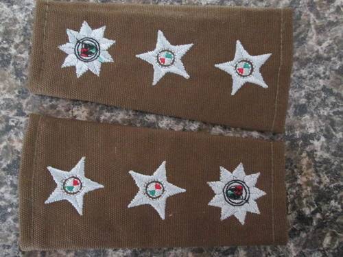 COLONEL FIELD DRESS  RANK INSIGNIA
