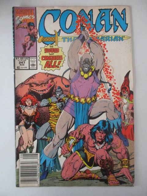 MARVEL COMICS - CONAN -  VOL. 1  NO. 247   - 1991