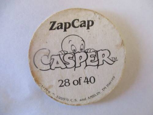 VINTAGE CASPER ZAP CAP TAZOS  AND OTHERS -  5 PIECES