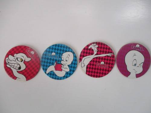 VINTAGE CASPER ZAP CAP TAZOS  4 PIECES