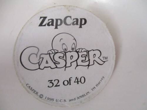 VINTAGE CASPER ZAP CAP TAZOS  4 PIECES
