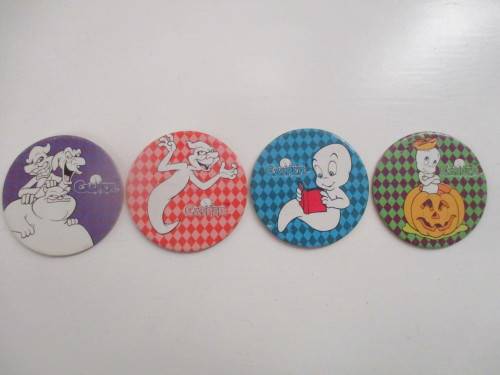 VINTAGE CASPER ZAP CAP TAZOS  4 PIECES