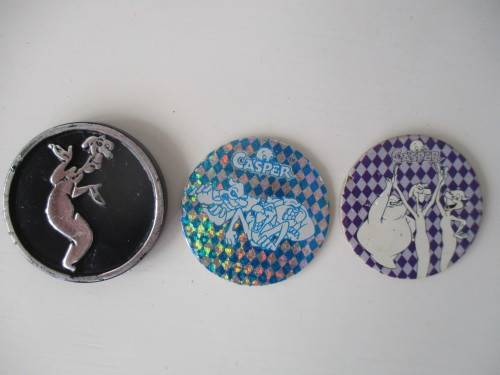 VINTAGE CASPER ZAP CAP TAZOS  3 PIECES